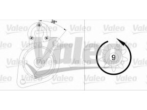 VALEO 433334 starteris 
 Elektros įranga -> Starterio sistema -> Starteris
068911023D, 068911023DX, 068911023J
