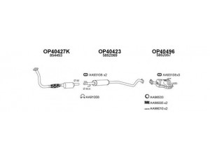 VENEPORTE 770001 išmetimo sistema 
 Išmetimo sistema -> Išmetimo sistema, visa