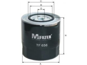 MFILTER TF 656 alyvos filtras 
 Techninės priežiūros dalys -> Techninės priežiūros intervalai
9125224, 9125224-7, 9180596, 9180596-0