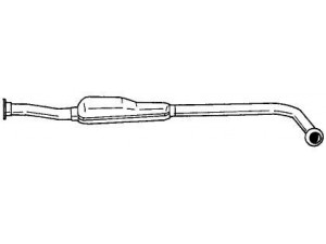 AKS DASIS SG50428 vidurinis duslintuvas 
 Išmetimo sistema -> Duslintuvas
7700845641