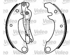 VALEO 553001 stabdžių trinkelių komplektas 
 Techninės priežiūros dalys -> Papildomas remontas
4241-3E, 42413E, 95618228