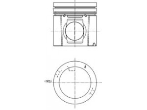 KOLBENSCHMIDT 40335600 stūmoklis