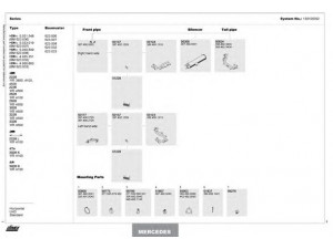 DINEX 150100352 išmetimo sistema
