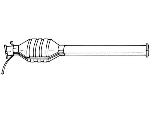 AKS DASIS SG16312 katalizatoriaus keitiklis