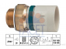 temperatūros jungiklis, radiatoriaus ventiliatorius