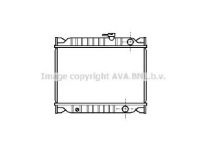 AVA QUALITY COOLING TO2128 radiatorius, variklio aušinimas
1640031300, 1640031301