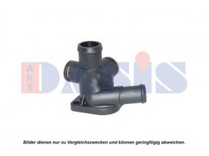 AKS DASIS 045002N aušinimo skysčio jungė 
 Aušinimo sistema -> Žarnelės/vamzdeliai/sujungimai -> Jungės
037121144H, 037121145F