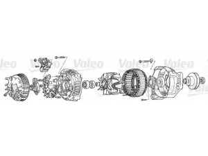 VALEO A11VI95 kintamosios srovės generatorius
