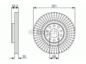BOSCH 0 986 479 690 stabdžių diskas 
 Dviratė transporto priemonės -> Stabdžių sistema -> Stabdžių diskai / priedai
4B3 615 301 A