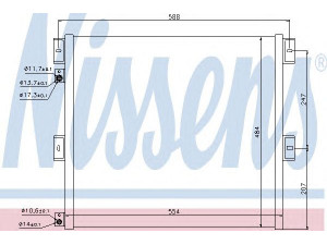 NISSENS 940075 kondensatorius, oro kondicionierius 
 Oro kondicionavimas -> Kondensatorius
20809759, 74 20 809 759, 20809759
