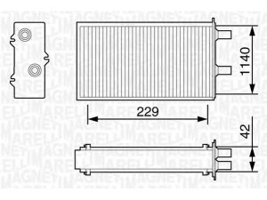 MAGNETI MARELLI 350218055000 šilumokaitis, salono šildymas 
 Šildymas / vėdinimas -> Šilumokaitis
5979074, 46407541, 5979074