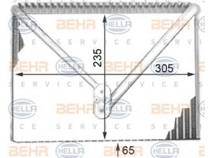 HELLA 8FV 351 211-201 garintuvas, oro kondicionierius 
 Oro kondicionavimas -> Garintuvas
9 171 713