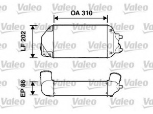 VALEO 817871 tarpinis suslėgto oro aušintuvas, kompresorius 
 Variklis -> Oro tiekimas -> Įkrovos agregatas (turbo/superįkrova) -> Tarpinis suslėgto oro aušintuvas
82454278