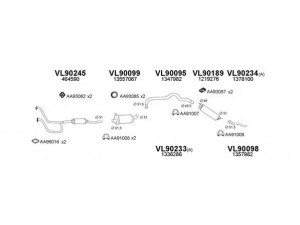 VENEPORTE 900155 išmetimo sistema