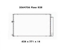 ORDONEZ 2064706 kondensatorius, oro kondicionierius 
 Oro kondicionavimas -> Kondensatorius
8705047100, 8845047020