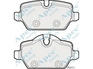 APEC braking PAD1817 stabdžių trinkelių rinkinys, diskinis stabdys 
 Techninės priežiūros dalys -> Papildomas remontas
34219804735, 34219808172