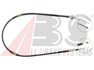 A.B.S. K12987 trosas, stovėjimo stabdys 
 Stabdžių sistema -> Valdymo svirtys/trosai
46430-10070