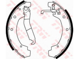 TRW GS8151 stabdžių trinkelių komplektas 
 Techninės priežiūros dalys -> Papildomas remontas
291609527B, 291609527BV, 291609527BX