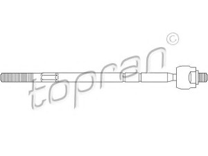 TOPRAN 301 385 vidinė skersinė vairo trauklė 
 Vairavimas -> Vairo mechanizmo sujungimai
1 044 014, 96FB3L519BA