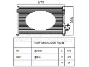 PARTS-MALL PXNCA-049 kondensatorius, oro kondicionierius
9760637800, 9760637801, 9760637802