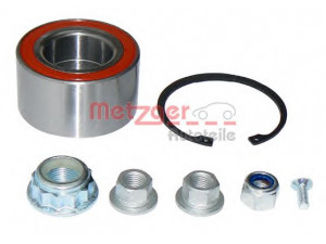 METZGER WM 1089 rato guolio komplektas 
 Ašies montavimas/vairavimo mechanizmas/ratai -> Rato stebulė/montavimas -> Rato guolis
1J0 498 625, 1J0 598 625