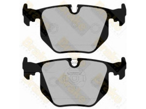 Brake ENGINEERING PA1758 stabdžių trinkelių rinkinys, diskinis stabdys 
 Techninės priežiūros dalys -> Papildomas remontas
34211163324, 34211163326, 34211163833
