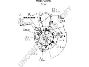 PRESTOLITE ELECTRIC M0017500ME starteris