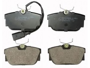 DENCKERMANN B110901 stabdžių trinkelių rinkinys, diskinis stabdys 
 Techninės priežiūros dalys -> Papildomas remontas
YM21-2M008-BA, 7D0698451B, 7D0698451F