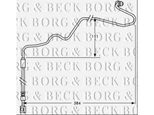 BORG & BECK BBH7534 stabdžių žarnelė 
 Stabdžių sistema -> Stabdžių žarnelės
1J0611764AD, 1J0611764K, 1J0611764R