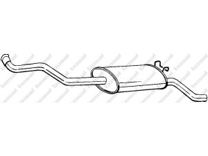 BOSAL 280-271 galinis duslintuvas 
 Išmetimo sistema -> Duslintuvas
77.00.793.908, 77.00.793.909, 77.00.800.565