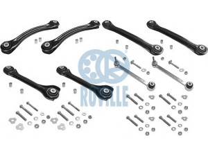 RUVILLE 935185S jungčių komplektas, rato pakaba 
 Ašies montavimas/vairavimo mechanizmas/ratai -> Valdymo svirtis/pasukamosios svirties sujungimas -> Vairo trauklės (valdymo svirtis, išilginis balansyras, diago