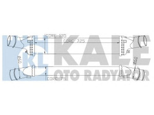KALE OTO RADYATÖR 342400 tarpinis suslėgto oro aušintuvas, kompresorius 
 Variklis -> Oro tiekimas -> Įkrovos agregatas (turbo/superįkrova) -> Tarpinis suslėgto oro aušintuvas
8K0.145.805 G, 8K0145805P, 8K0.145.805 G