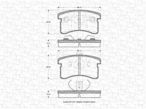 MAGNETI MARELLI 363702160772 stabdžių trinkelių rinkinys, diskinis stabdys 
 Techninės priežiūros dalys -> Papildomas remontas
04491-87206, 04491-87209, 04491-87217