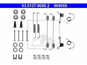 ATE 03.0137-9055.2 priedų komplektas, stabdžių trinkelės 
 Stabdžių sistema -> Būgninis stabdys -> Dalys/priedai
4308 34, 94 04 308 348, 4308 34
