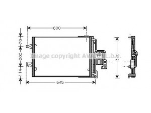 AVA QUALITY COOLING OL5385 kondensatorius, oro kondicionierius