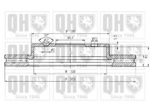 QUINTON HAZELL BDC4817 stabdžių diskas 
 Dviratė transporto priemonės -> Stabdžių sistema -> Stabdžių diskai / priedai
163 421 0012, 163 421 0212