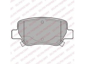 DELPHI LP2206 stabdžių trinkelių rinkinys, diskinis stabdys 
 Techninės priežiūros dalys -> Papildomas remontas
04466-05040, 04466-05041
