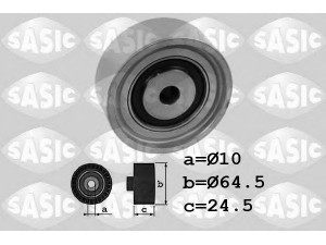 SASIC 1706061 kreipiantysis skriemulys, paskirstymo diržas 
 Diržinė pavara -> Paskirstymo diržas/komplektas -> Laisvasis/kreipiamasis skriemulys
046130195C, 046130195D