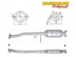 MAGNAFLOW 72526D katalizatoriaus keitiklis 
 Išmetimo sistema -> Katalizatoriaus keitiklis
4441784, 4441785, 4473866