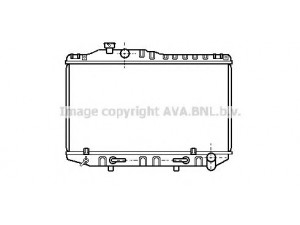 AVA QUALITY COOLING TO2092 radiatorius, variklio aušinimas
1640070100