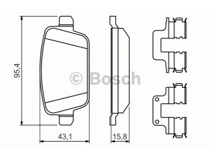 BOSCH 0 986 494 639 stabdžių trinkelių rinkinys, diskinis stabdys 
 Techninės priežiūros dalys -> Papildomas remontas
1439867, 1459408, 1477803, 1566234