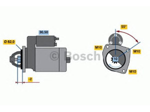 BOSCH 0 986 016 930 starteris 
 Elektros įranga -> Starterio sistema -> Starteris
5802 E6, 5802 E7, 5802 F1, 5802 H3