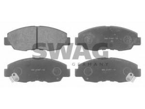 SWAG 85 91 6296 stabdžių trinkelių rinkinys, diskinis stabdys 
 Techninės priežiūros dalys -> Papildomas remontas
45022-SM4-31743, 45022-SM4-A00
