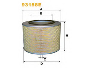 WIX FILTERS 93158E oro filtras
0030949104