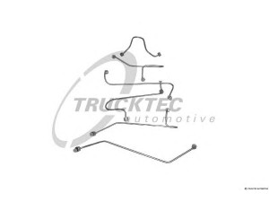 TRUCKTEC AUTOMOTIVE 01.13.136 aukšto slėgio vamzdžių komplektas, įpurškimo sistema
355 070 0333 cpl.2, 355 070 0433 cpl.2