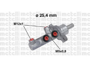 METELLI 05-0569 pagrindinis cilindras, stabdžiai 
 Stabdžių sistema -> Pagrindinis stabdžių cilindras
558143, 93179177