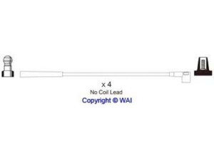 WAIglobal SL559 uždegimo laido komplektas
