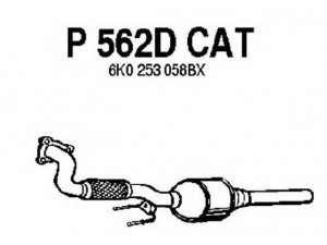 FENNO P562DCAT katalizatoriaus keitiklis 
 Išmetimo sistema -> Katalizatoriaus keitiklis
BM80055H, 6K0253058BX, 6K0253058BX