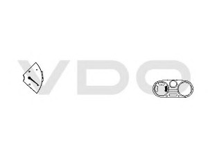 VDO 150-033-006-003N instrumentų skydas 
 Ryšio/informacijos sistemos -> Prietaisai
001 542 74 02, A001 542 74 02