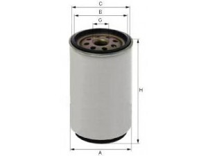 UNIFLUX FILTERS XP45 kuro filtras 
 Degalų tiekimo sistema -> Kuro filtras/korpusas
20381204, 0428 6843